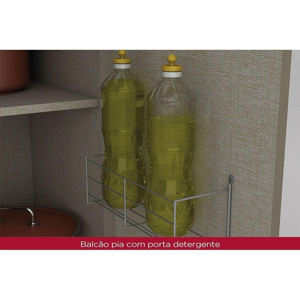 Cozinha Completa Connect ( Armários Balcões Paneleiros Complementos) Duna/cristalHenn - 6