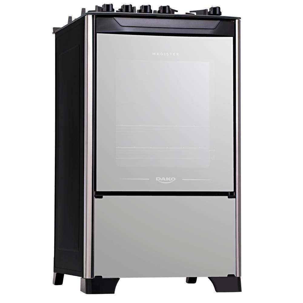 Fogão 4 Bocas Dako Magister Style Com Mesa De Vidro Bivolt - 1