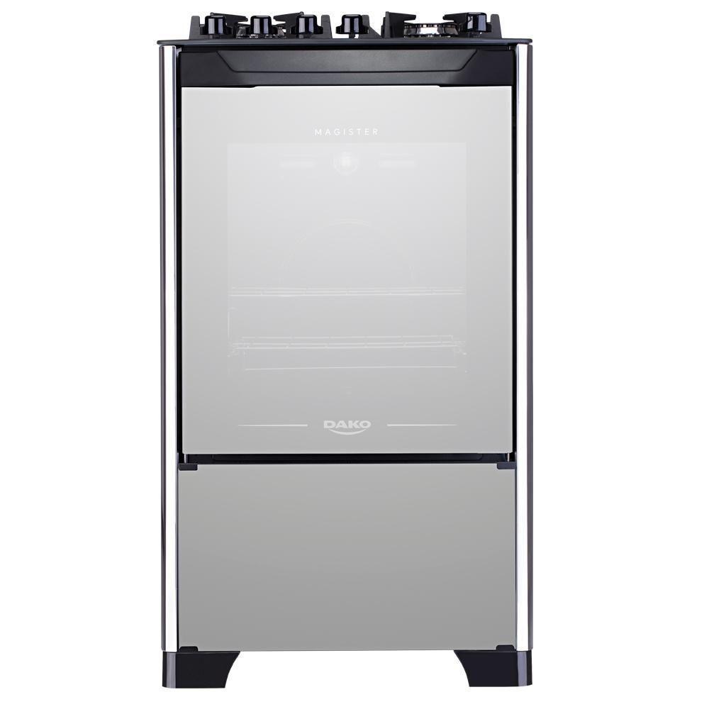 Fogão 4 Bocas Dako Magister Style Com Mesa De Vidro Bivolt - 3