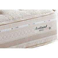 Cama Box Casal + Colchão Scotland Herval + Guarda Roupa Master 8.6 Branco