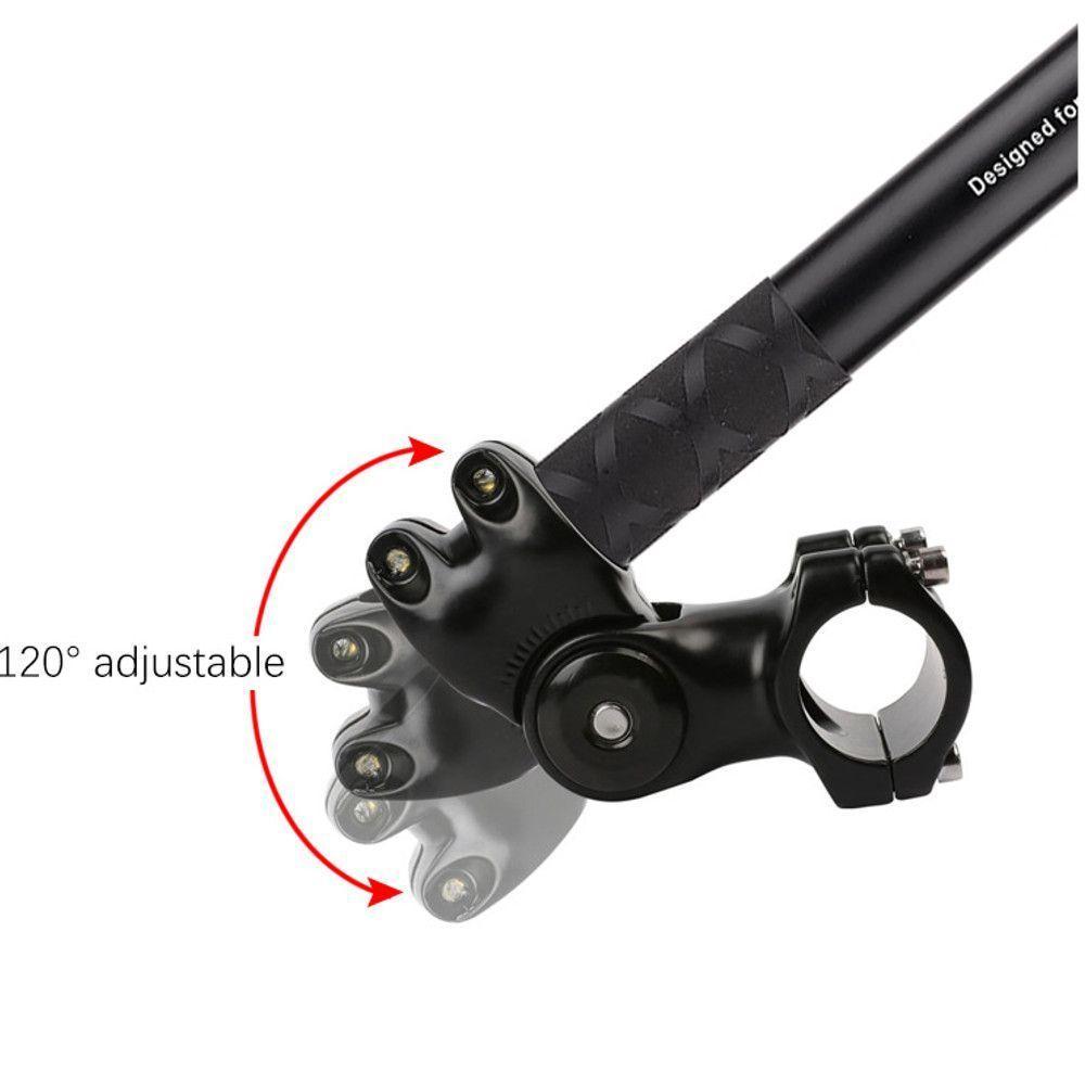 Suporte Alumínio para Moto + Bastão Invisível para Câmeras 360 - 10