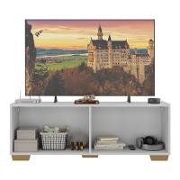 Rack Para Tv Até 50 Polegadas Com 4 Portas Multimóveis Mp1072 Branco Natural - 3