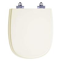 Assento Sanitário Laqueado Soft Close Sabatini Palha (bege Claro) Para Vaso Icasa - 1