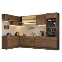 Armário De Cozinha Completa De Canto 499cm Rustic Stella Madesa 03 Rustic - 6