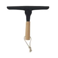 Rodo De Pia Oikos Com Cabo De Bambu Dobrável Preta - 1