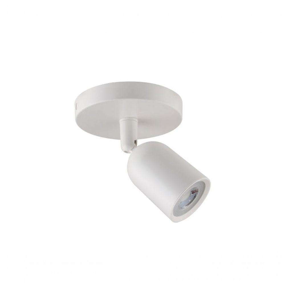Spot De Led Direct Mr16 Circular 4w Branco Taschibra 3000k Luz Quente - 1