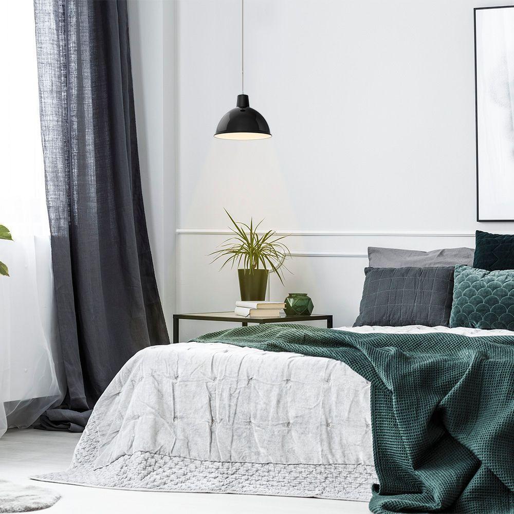 Lustre Pendente Taschibra Td 822 E27 Bivolt Preto - 2