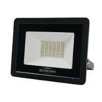 Refletor Blumenau De Led Slim 30w Verde Preto Bivolt - 1