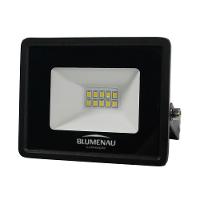 Refletor Blumenau De Led Slim 10w Verde Preto Bivolt - 1