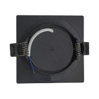 Spot De Led Embutir Slim Mr11 Quadrado 3w Preto Bivolt Blumenau 6500k Luz Fria - 2