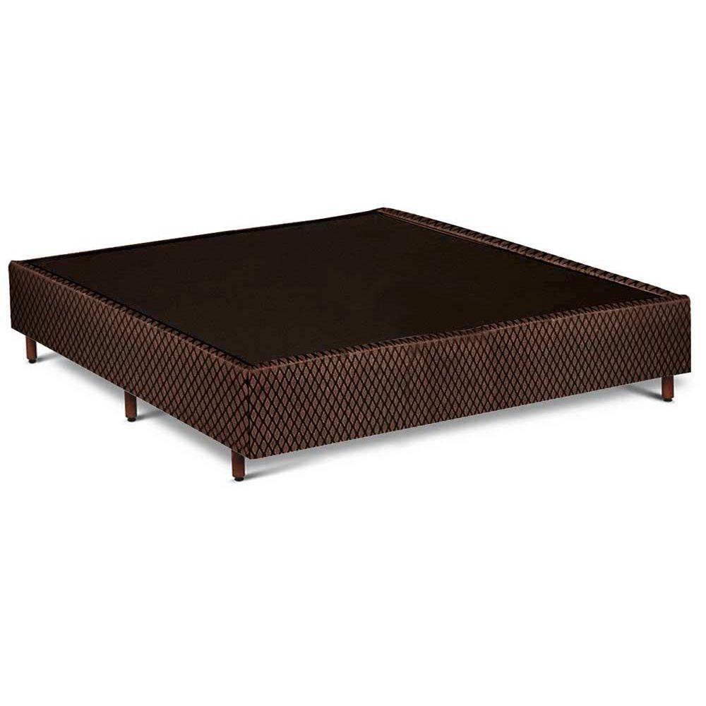 Cama Box Base Casal Universal Rústico Brown (138x188x25) - Polar - 1