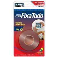 Fita Dupla Face Fixa Tudo Ambiente Externo 25mm X 2m - 1kg - Tek Bond - - 1