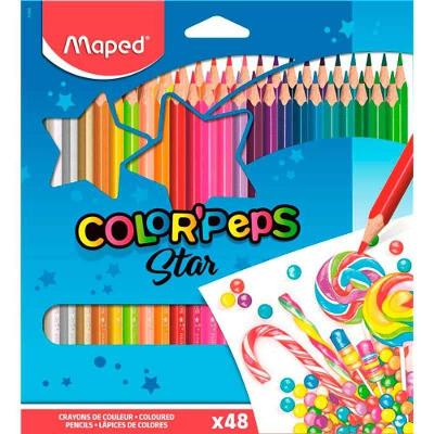 Lápis De Cor Color' Peps 48 Cores - Maped