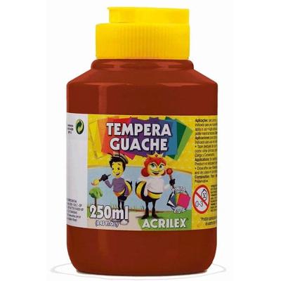 Tinta Guache 250 Ml - Acrilex - Marrom