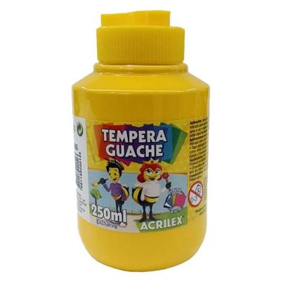 Tinta Guache 250 Ml - Acrilex - Amarelo Ouro
