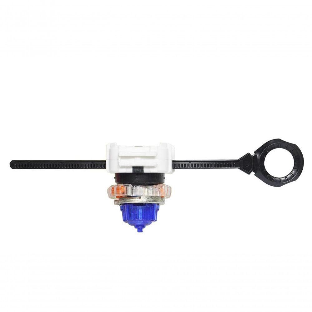 Pião De Batalha C- Lançador Zip Zap C- Luz - Dm Toys - 2