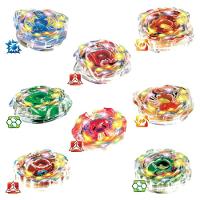 Pião De Batalha C- Lançador Zip Zap C- Luz - Dm Toys - 1