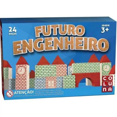 Blocos Futuro Engenheiro 24 Peças - Coluna