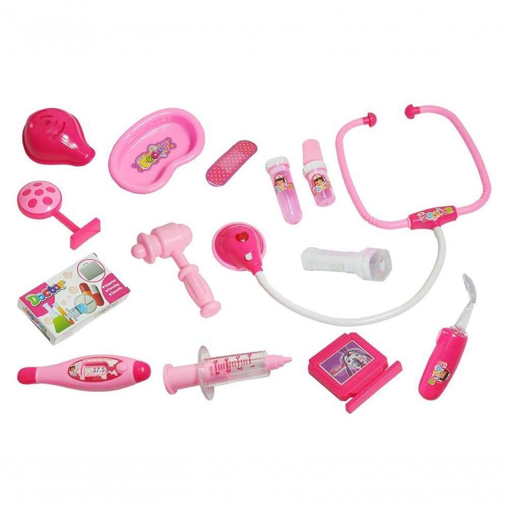 Maleta Médica Doutor Dm Com 14 Peças - Dm Toys - 2