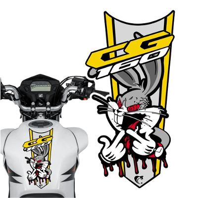 Adesivo Faixa Gravata Sem Resina Moto Cg 150/160 Pernalonga Amarelo Cor Cg 160