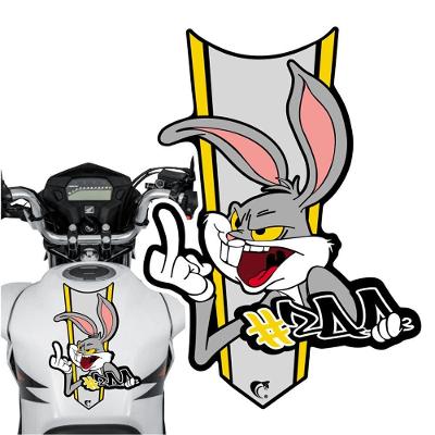 Adesivo Faixa Gravata Sem Resina Moto Pernalonga Amarelo Cor Amarelo