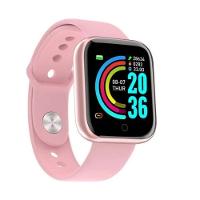 Relogio Inteligente Smartwatch D20 Rose + Nota Fiscal - 1