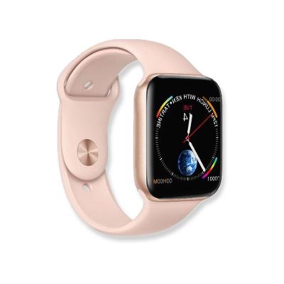 Relogio Inteligente Smartwatch Iwo9 44mm Compatível Ios Samsung Lançamento 2019 Cor Rosa