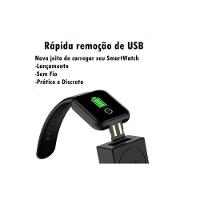 Relogio Inteligente Smartwatch D20 Preto + Fone Bluetooth - 3