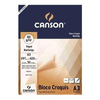 Bloco A3 40g Croquis 50 Folhas - Canson - 1