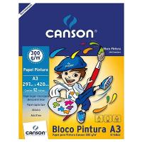 Bloco De Pintura A3 300g 12 Folhas - Canson - 1