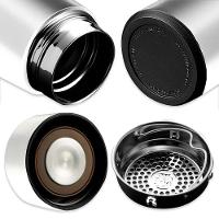 Garrafa Térmica Inteligente De Inox 500ml Tampa C-sensor De Temperatura Led água Café Chá Branco - 11