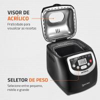 Panificadora Mondial Master Bread Preto NPF-53 220V