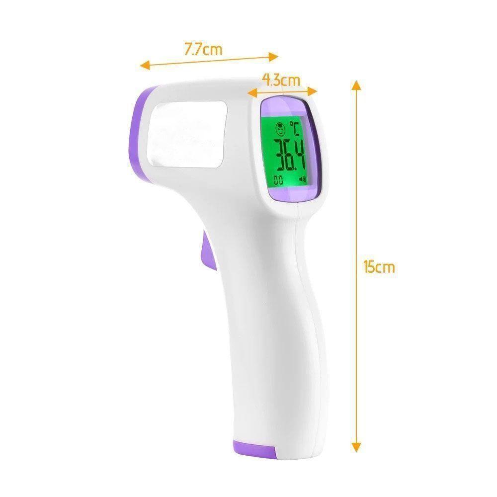 Termometro Mira Laser Infravermelho Digital Bebe Adulto - 2