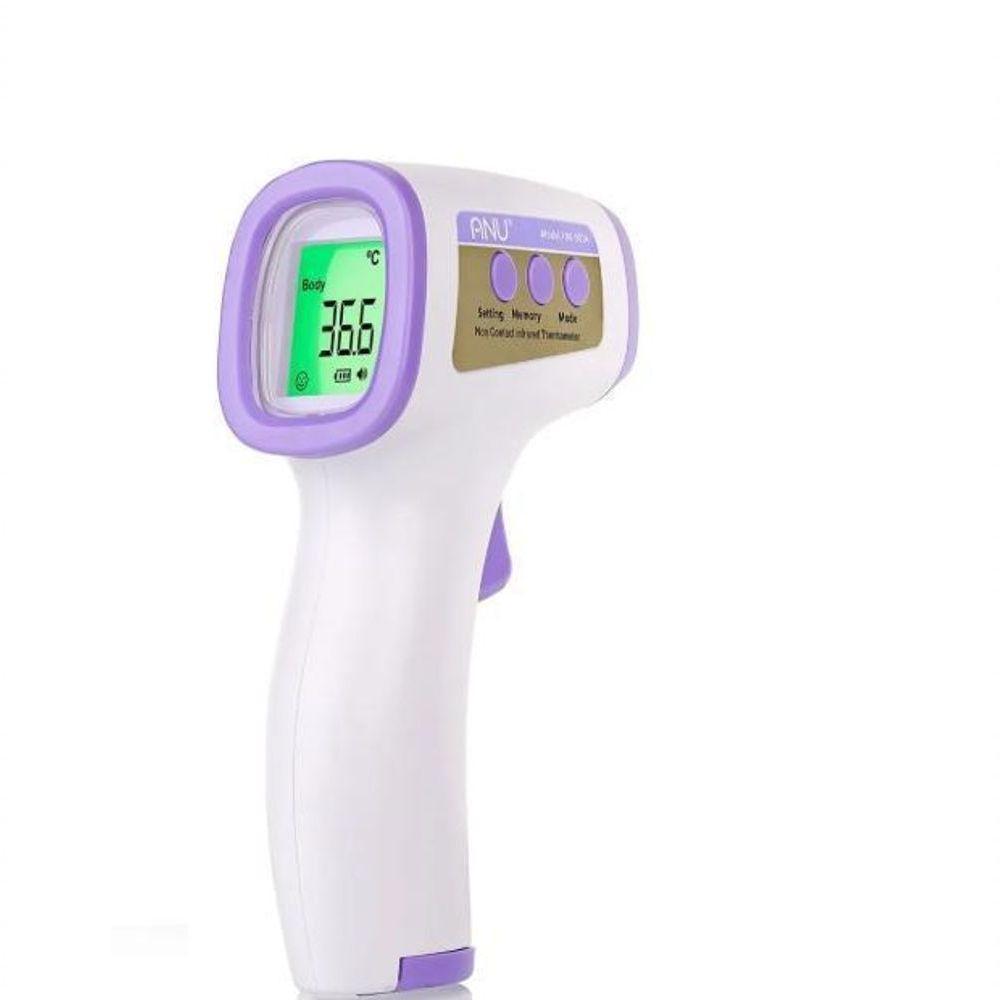 Termometro Anu Laser Digital Infravermelho Febre De Testa - 1