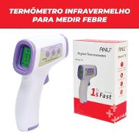 Termometro Laser Digital Infravermelho Febre De Testa - 2