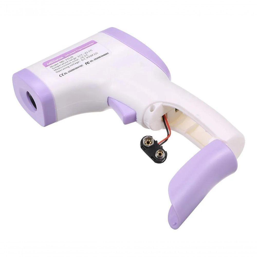 Termômetro Laser Digital Infravermelho Medidor Febre Testa - 6