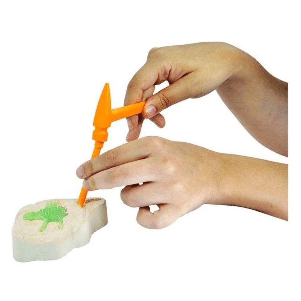 Dinossauro Surpresa - Dino Fóssil Escavação - Brilha No Escuro - Dm Toys - 2