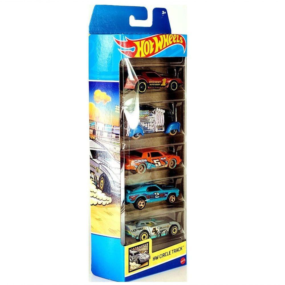 Carrinhos Hot Wheels Circle Track C- 5 Carros - Mattel - 4