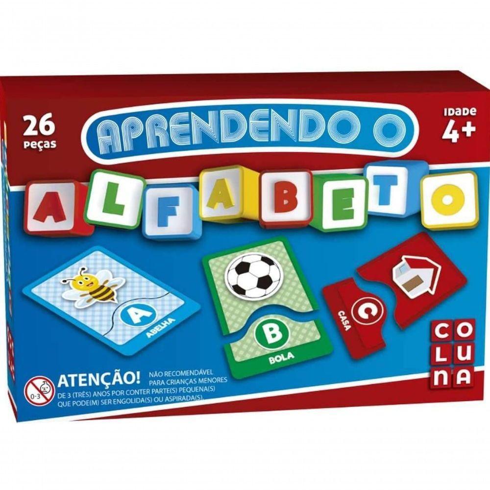 Jogo Pedagógico Aprendendo O Alfabeto - Coluna - 1