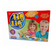 Jogo Pedagógico Lig Lig - 48 Peças - Plasbrink - 1