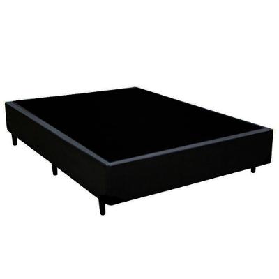 Cama Box Casal Sintético Sereneprime Preto 138x188x40