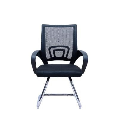 Cadeira Manchester Base Fixa Com Encosto Em Polipropileno Fratini Preto