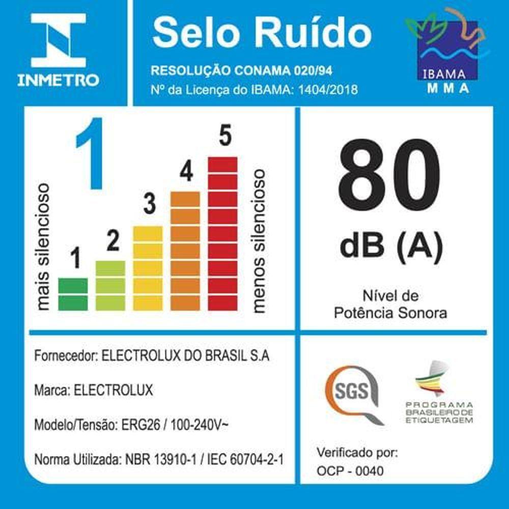 Aspirador De Pó Vertical Electrolux Ergorapido 2 Em 1dourado Bocal Pet (erg26) 60ml - Bivolt - 2