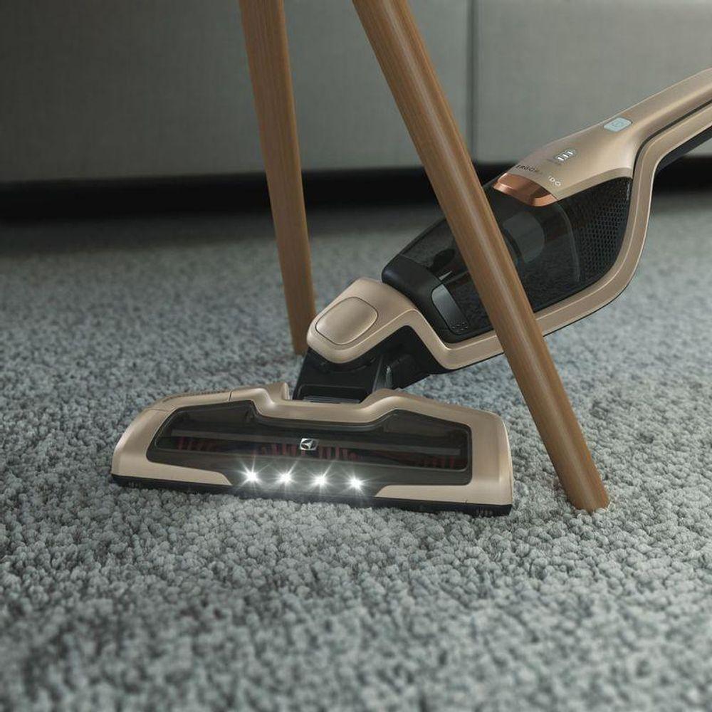 Aspirador De Pó Vertical Electrolux Ergorapido 2 Em 1dourado Bocal Pet (erg26) 60ml - Bivolt - 4