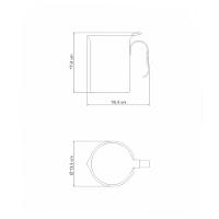 Jarra Tramontina Buena Para água Em Aço Inox Com Tampa 12 Cm 2,1 L - 5