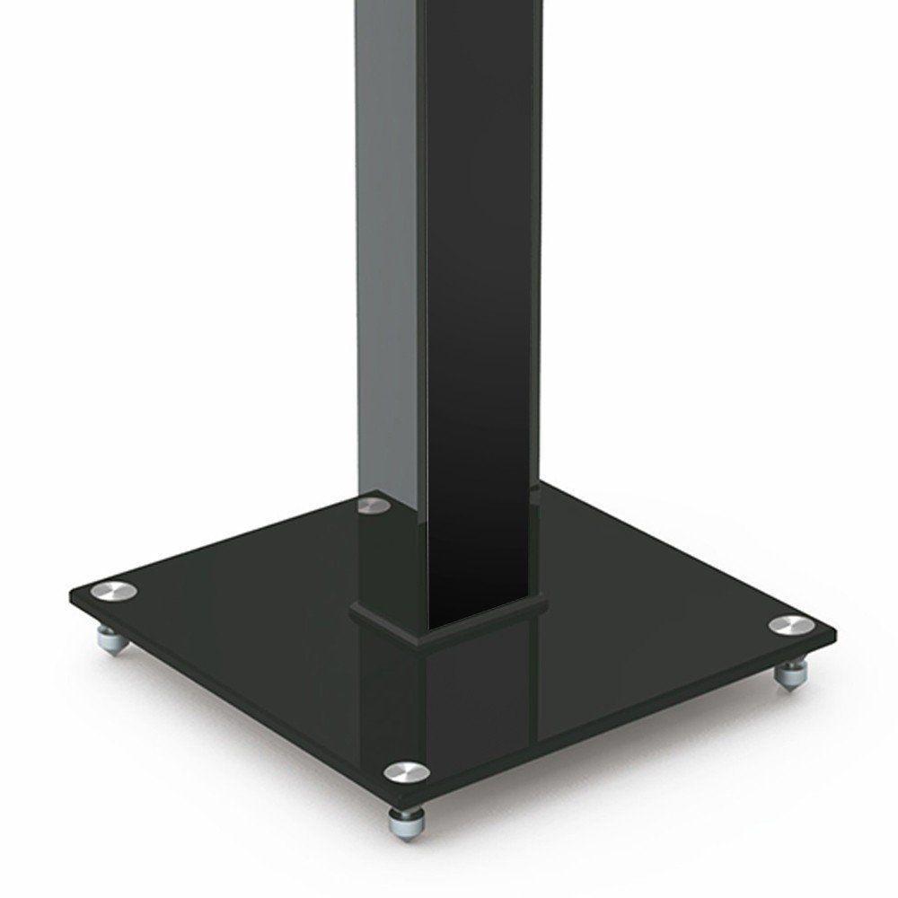 Pedestal Para Caixas Acústicas Bookshelf Bs03l Preto Central Suportes - 2