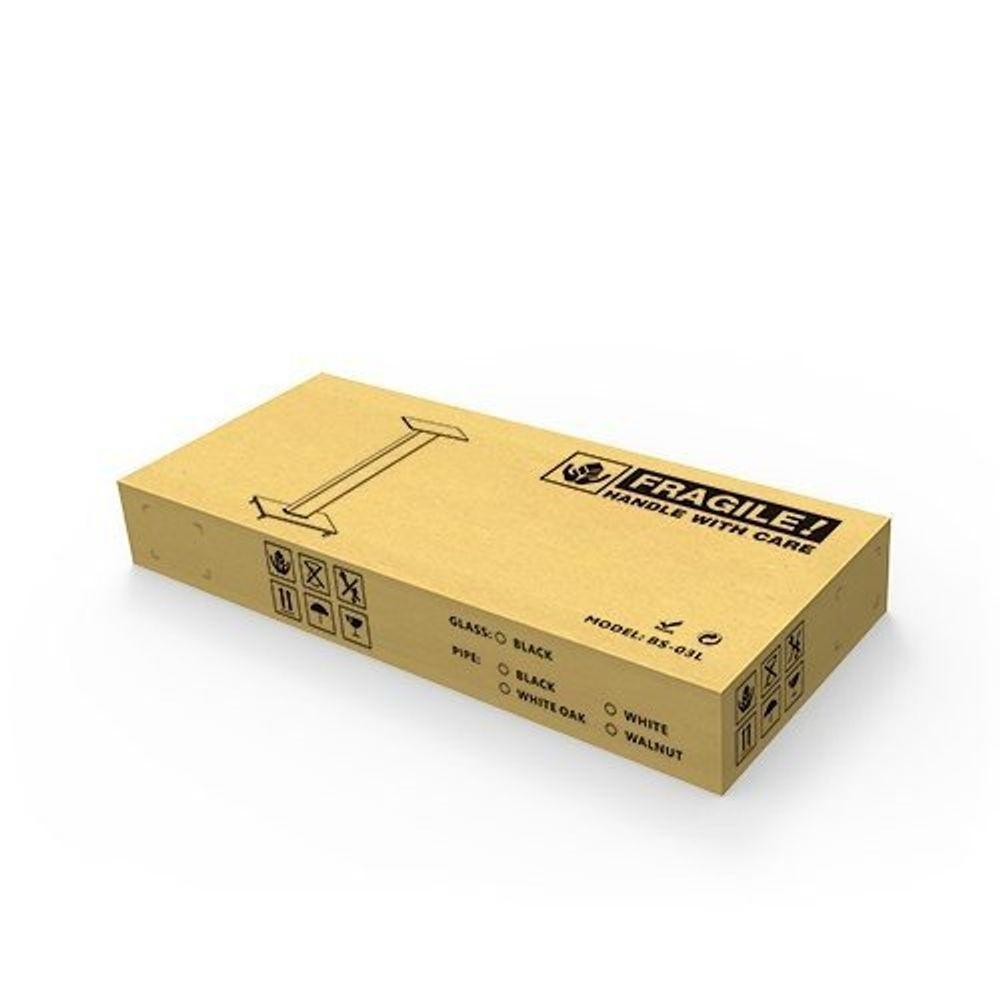 Pedestal Para Caixas Acústicas Bookshelf Bs03l Preto Central Suportes - 7