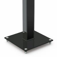 Pedestal Para Caixas Acústicas Bookshelf Bs03l Preto Central Suportes - 2