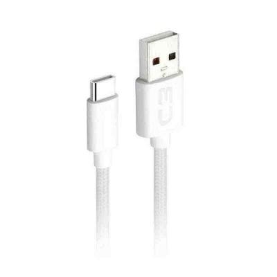 Cabo De Dados Usb Type C 1m 2a C3tech Cb C11wh Branco