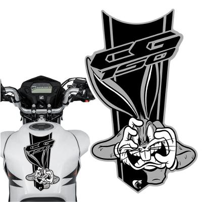 Adesivo Faixa Gravata Sem Resina Moto Cg 150/160 Pernalonga Preto Cor Cg 150